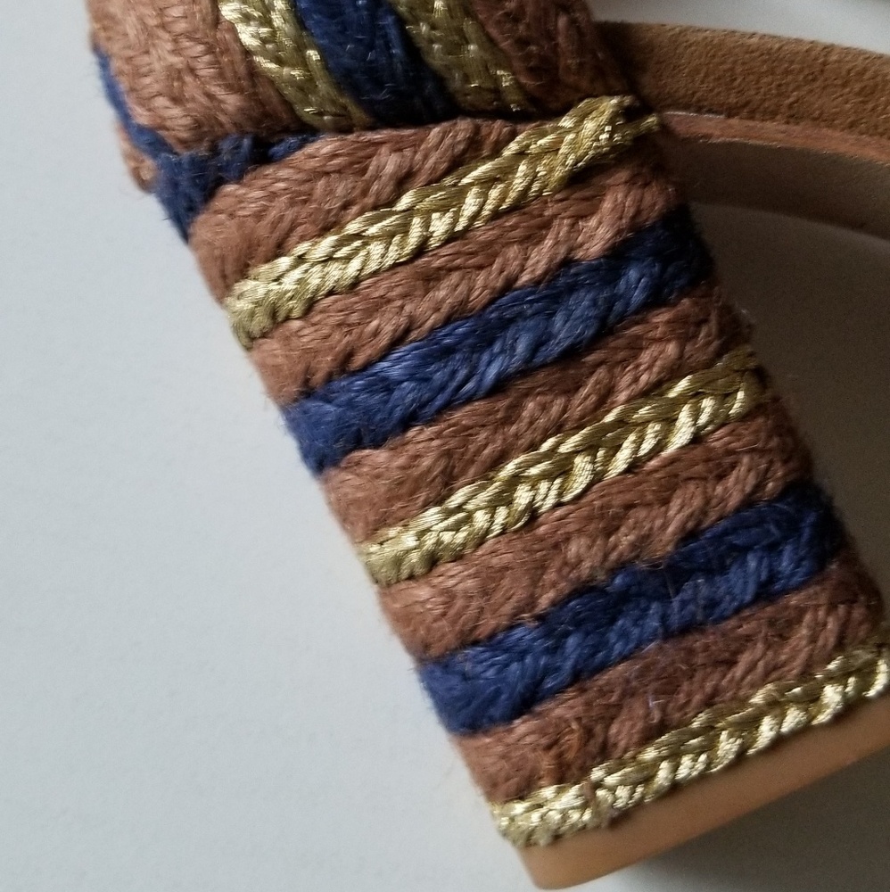 Anthropologie Lien.Do Gliding Stripe Heels - Picture 5 of 7